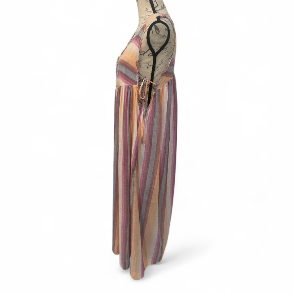 Free People Nora Jumpsuit XS – Wide Leg, Pockets, Lined Shorts BOHO STYLE - Picture 6 of 10